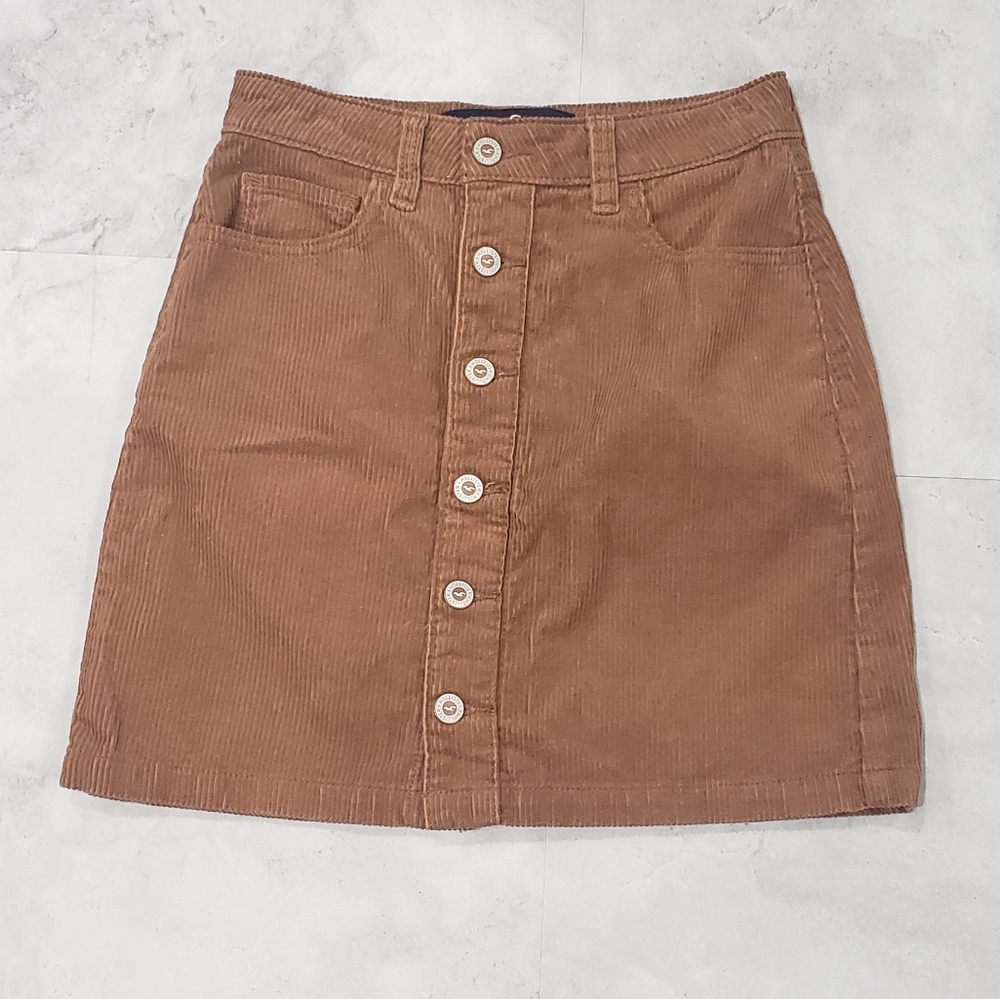Hollister Corduroy Mini Skirt